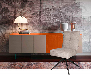 Стул поворотный FLORENTIN, с возвратом